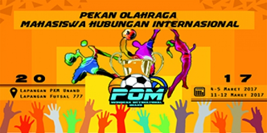 PEKAN OLAHRAGA MAHASISWA HUBUNGAN INTERNASIONAL  (POM HI) 2017