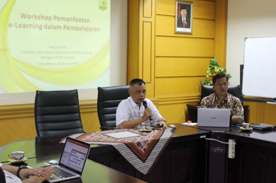 Pelatihan Ilearn Dosen dan Tendik Fisip