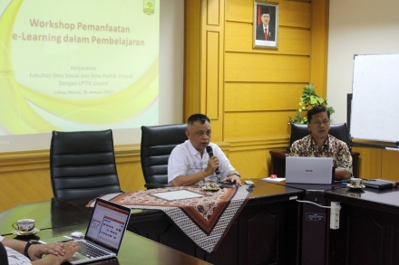 Pelatihan Ilearn Dosen dan Tendik Fisip