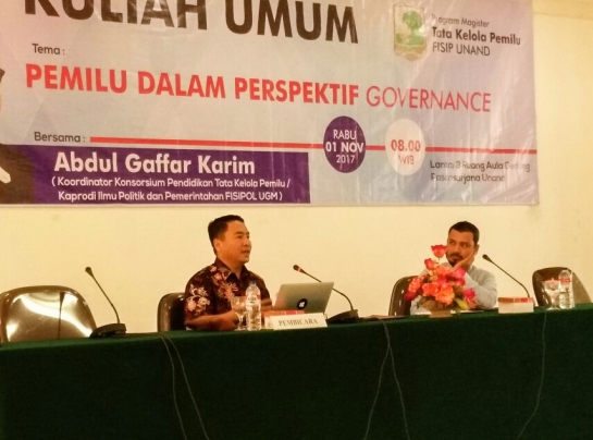 Pemilu Dalam Perspektif Governance