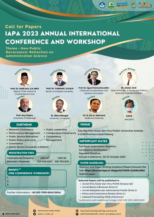 International Conference FISIP-IAPA 2023