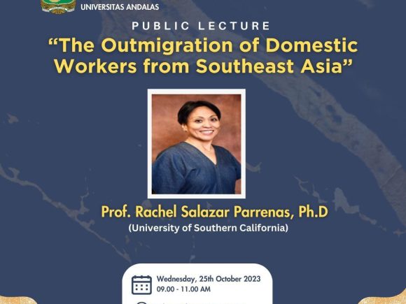 Prof. Rhacel Salazar Parrenas, PhD Delivers Public Lecture on Outmigration of Domestic Workers from Southeast Asia