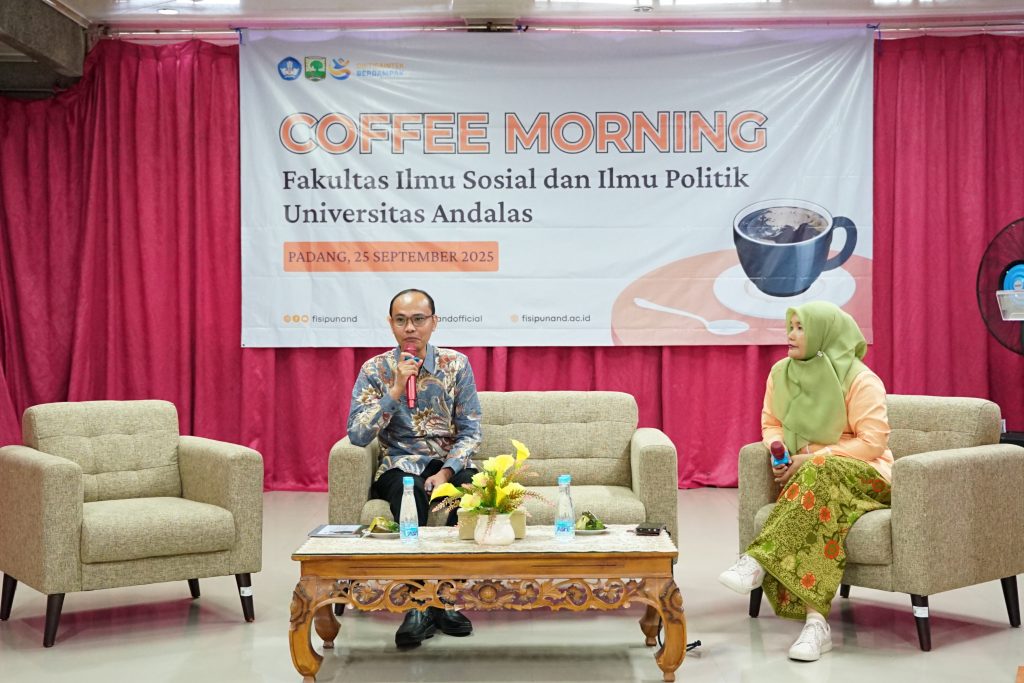 FISIP Universitas Andalas Gelar Coffee Morning, Hadirkan Diskusi Seputar Kesehatan Mental