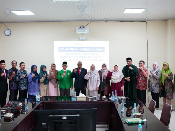 FISIP UNAND Kukuhkan Sekretaris Departemen Antropologi serta Sekretaris Prodi S2 dan S3 Sosiologi